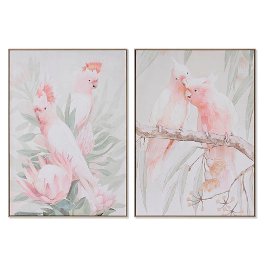 Καμβάς Home ESPRIT πολυστερίνη Καμβάς 100 x 4 x 140 cm