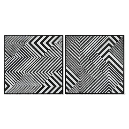 Καμβάς Home ESPRIT πολυστερίνη Καμβάς 100 x 4 x 100 cm