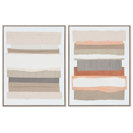 Καμβάς Home ESPRIT Τζίντζερ Καμβάς 62 x 4,5 x 82 cm 62,3 x 4,5 x 82,3 cm