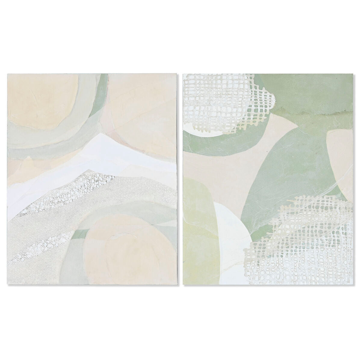 Καμβάς Home ESPRIT Τζίντζερ Καμβάς 80 x 4 x 100 cm 80 x 3,8 x 100 cm