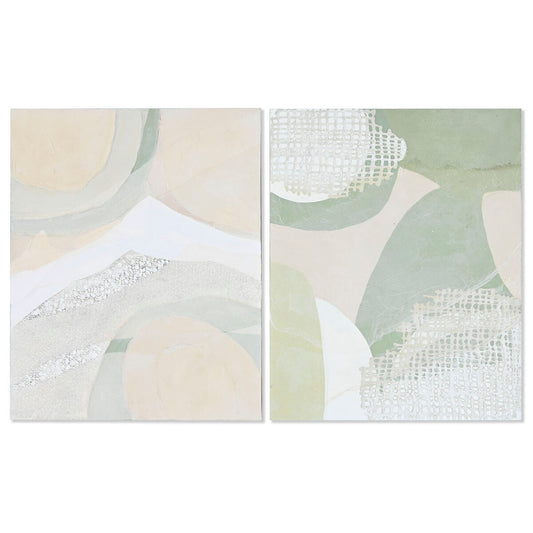Καμβάς Home ESPRIT Τζίντζερ Καμβάς 80 x 4 x 100 cm 80 x 3,8 x 100 cm