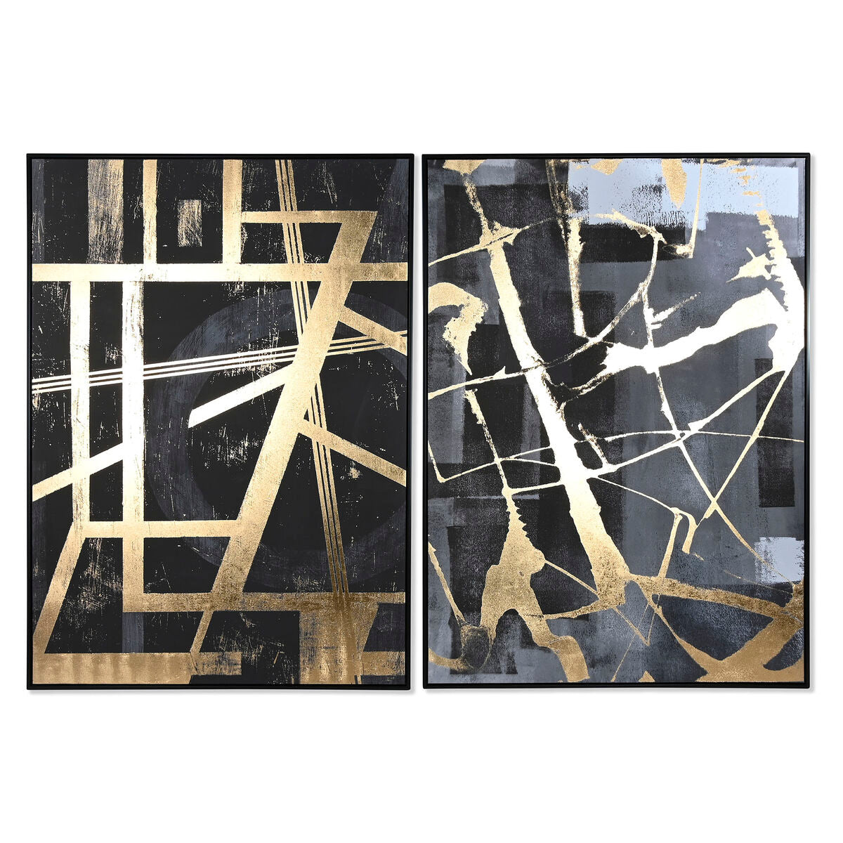 Καμβάς Home ESPRIT πολυστερίνη Καμβάς 103 x 4,5 x 143 cm