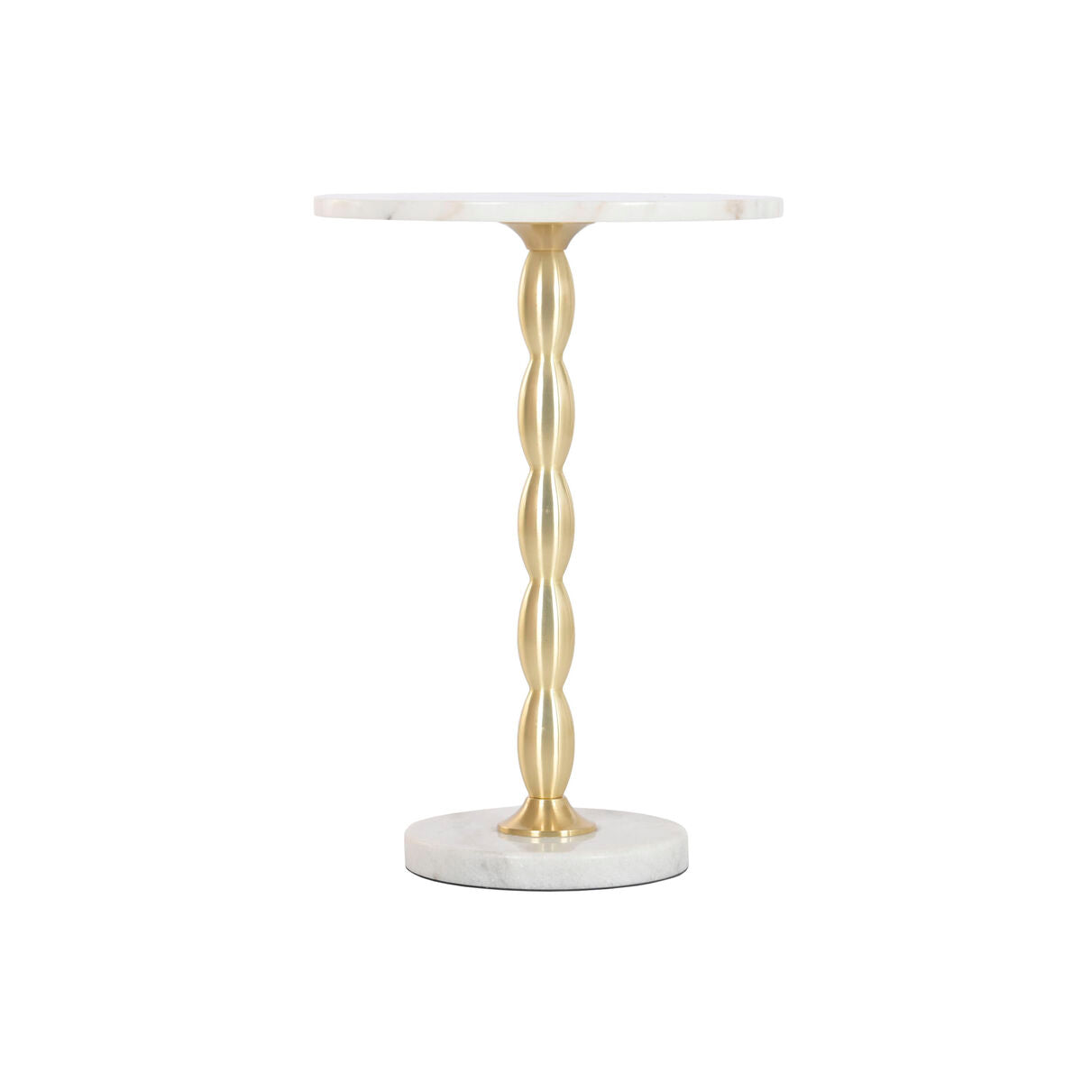 Βοηθητικό Τραπέζι Home ESPRIT Λευκό Χρυσό 41 x 41 x 57 cm
