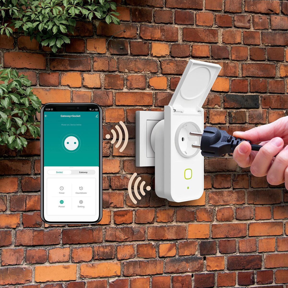 Έξυπνο Βύσμα Muvit iO Bluetooth Wi-Fi