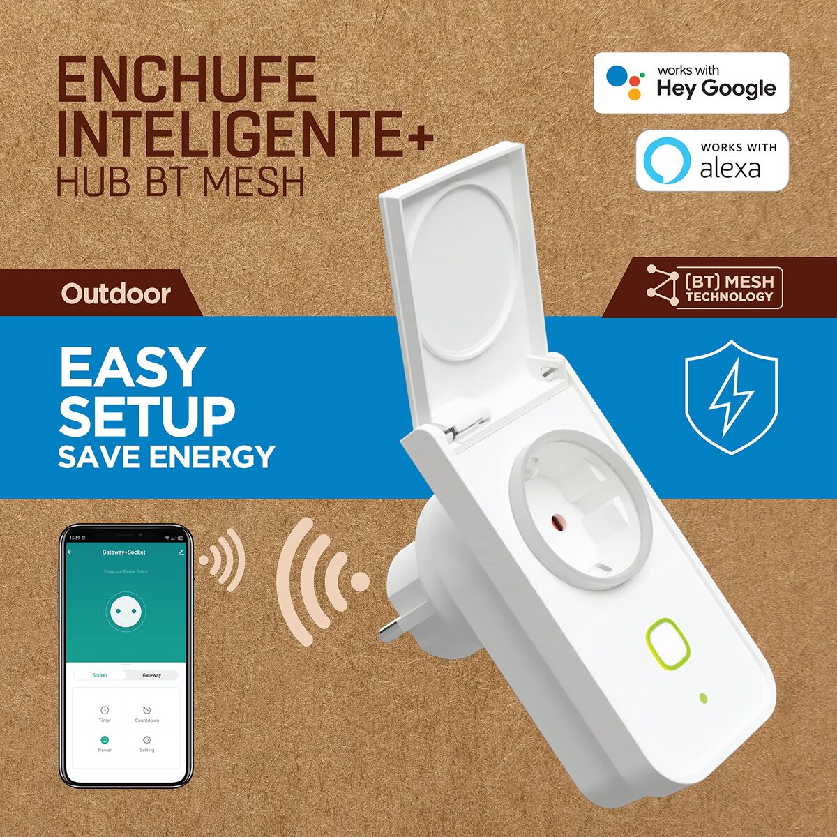 Έξυπνο Βύσμα Muvit iO Bluetooth Wi-Fi