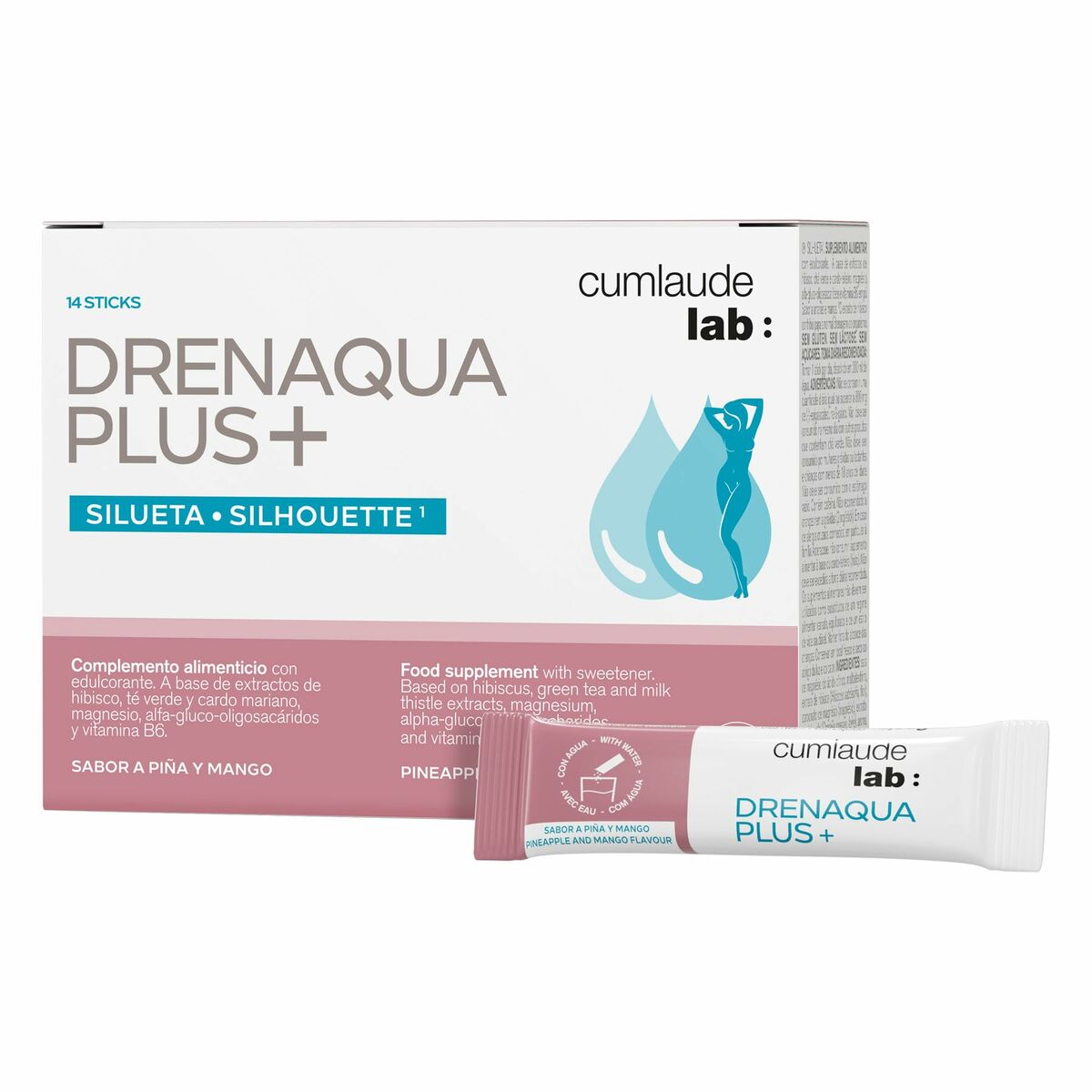 Συμπλήρωμα Διατροφής Cumlaude Lab DRENAQUA PLUS+ 14 Μονάδες
