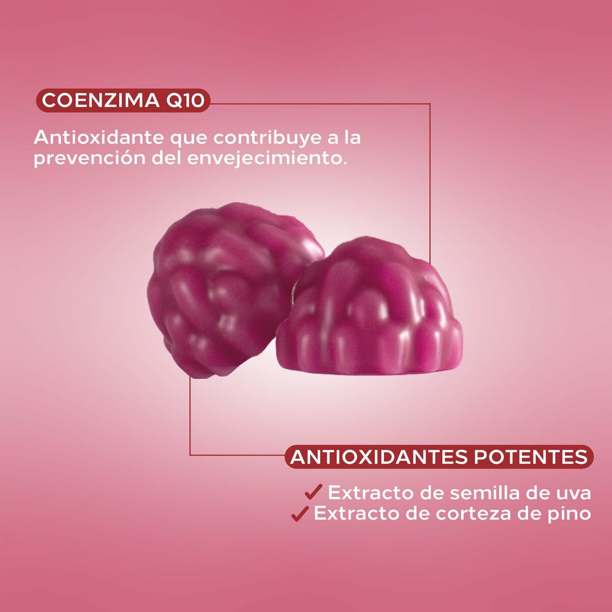 Συμπλήρωμα Διατροφής Cumlaude Lab FEMGUMMY ANTIOX 60 Μονάδες