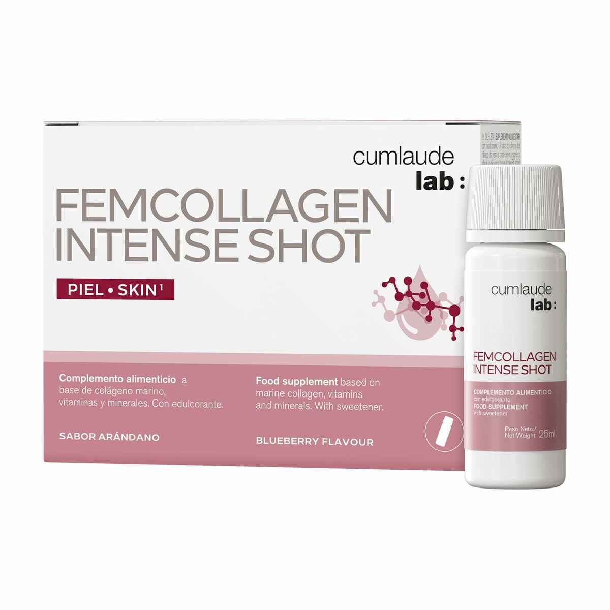 Συμπλήρωμα Διατροφής Cumlaude Lab FEMCOLLAGEN INTENSE SHOT x7