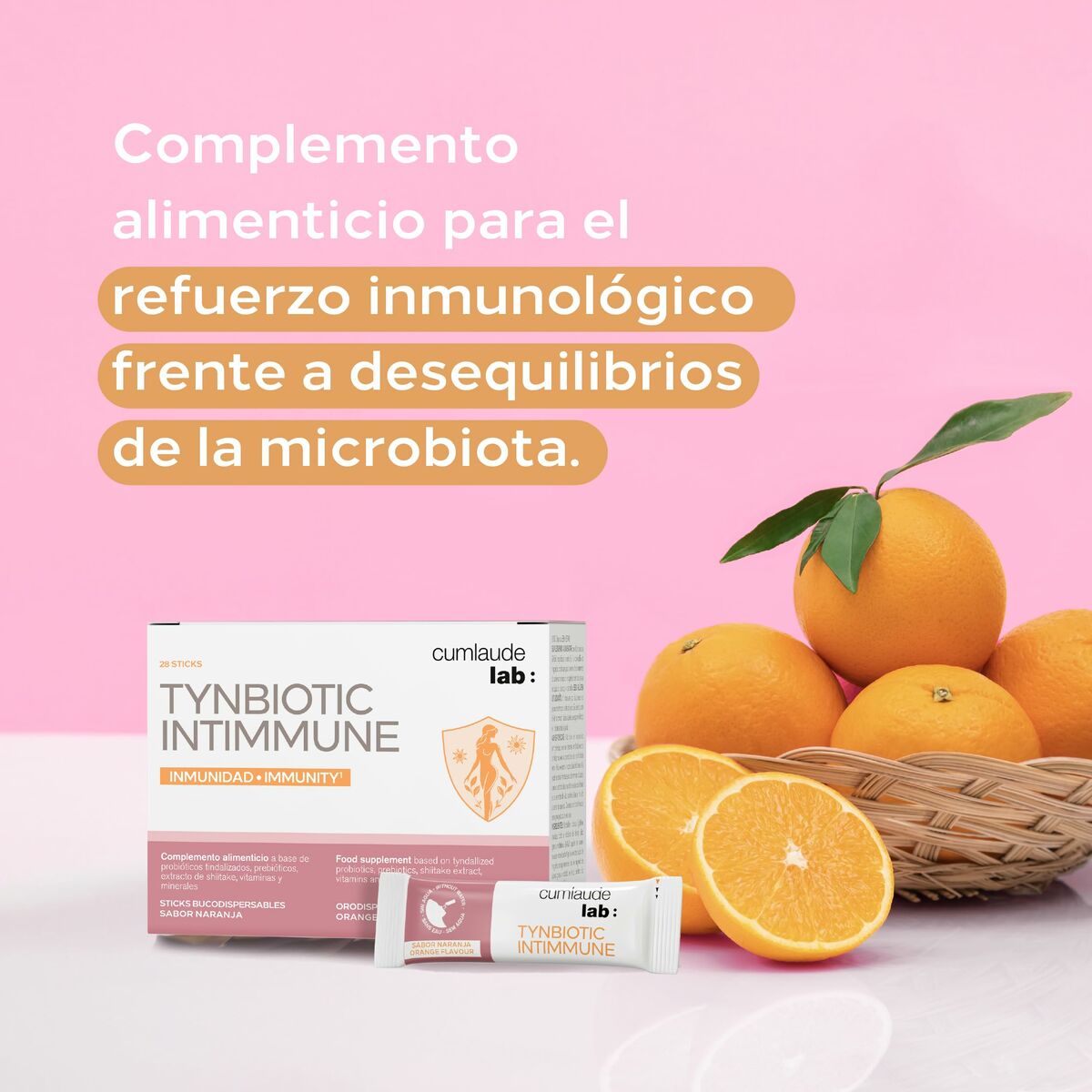 Συμπλήρωμα Διατροφής Cumlaude Lab TYNBIOTIC INTIMMUNE (x28)