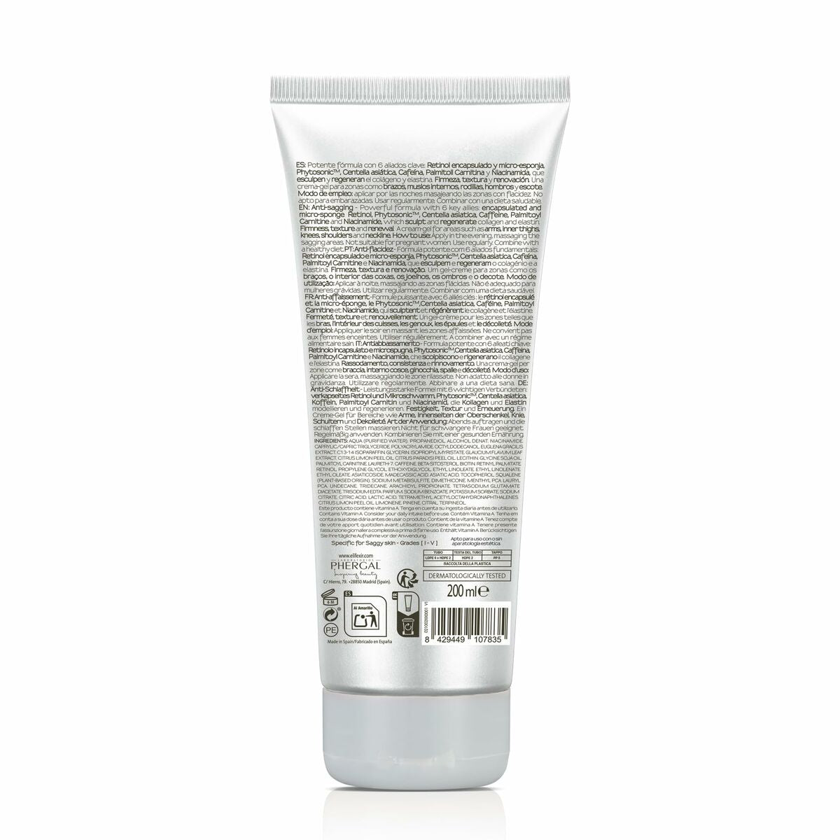 Συσφικτική Κρέμα Σώματος Elifexir DERMO 200 ml