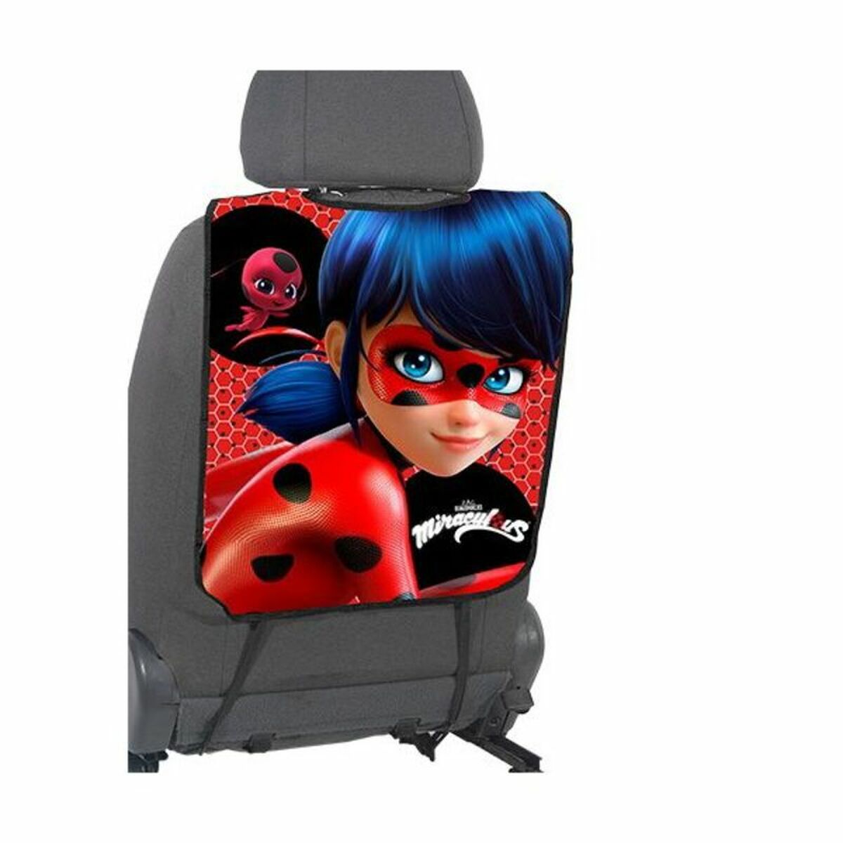 Κάλυμμα καθίσματος Lady Bug Κόκκινη