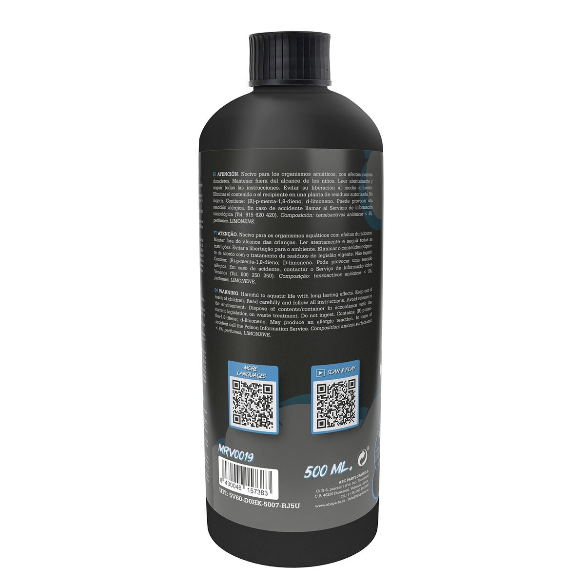 Σαμπουάν αυτοκινήτου Motorrevive Snow Foam Μπλε Συμπυκνωμένο 500 ml