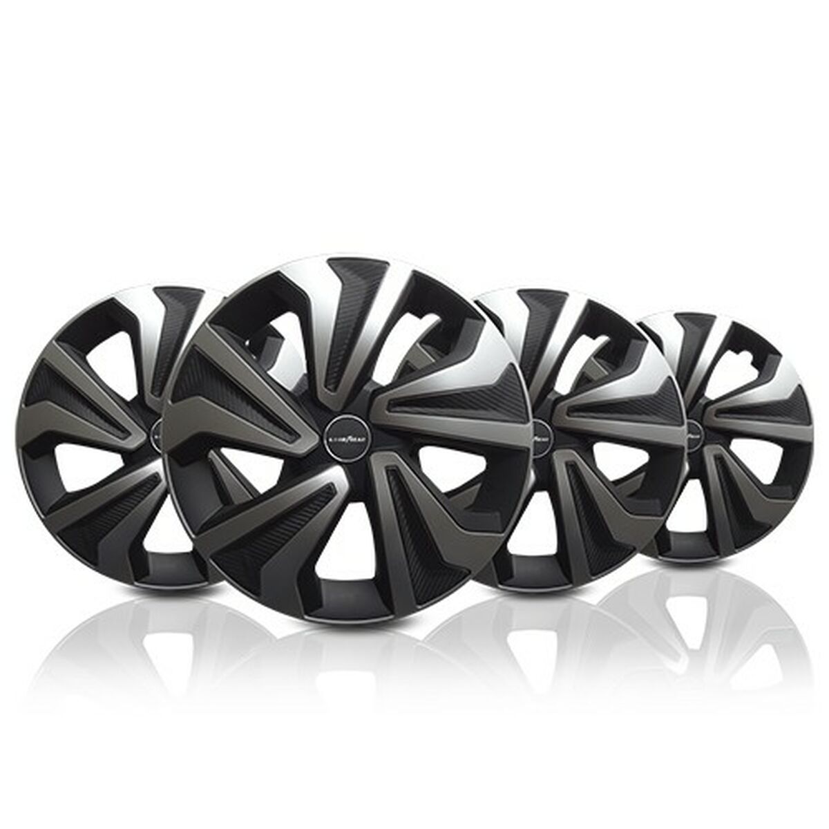 Τάσια Goodyear GOD9085 Μαύρο Δίχρωμα Ασημί 15" (4 Μονάδες)