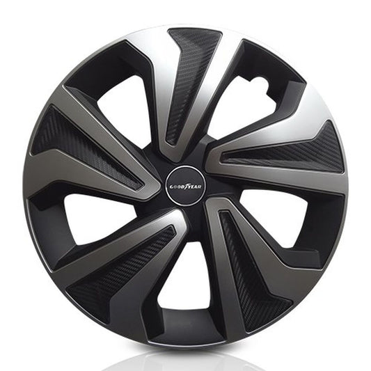 Τάσια Goodyear GOD9085 Μαύρο Δίχρωμα Ασημί 15" (4 Μονάδες)