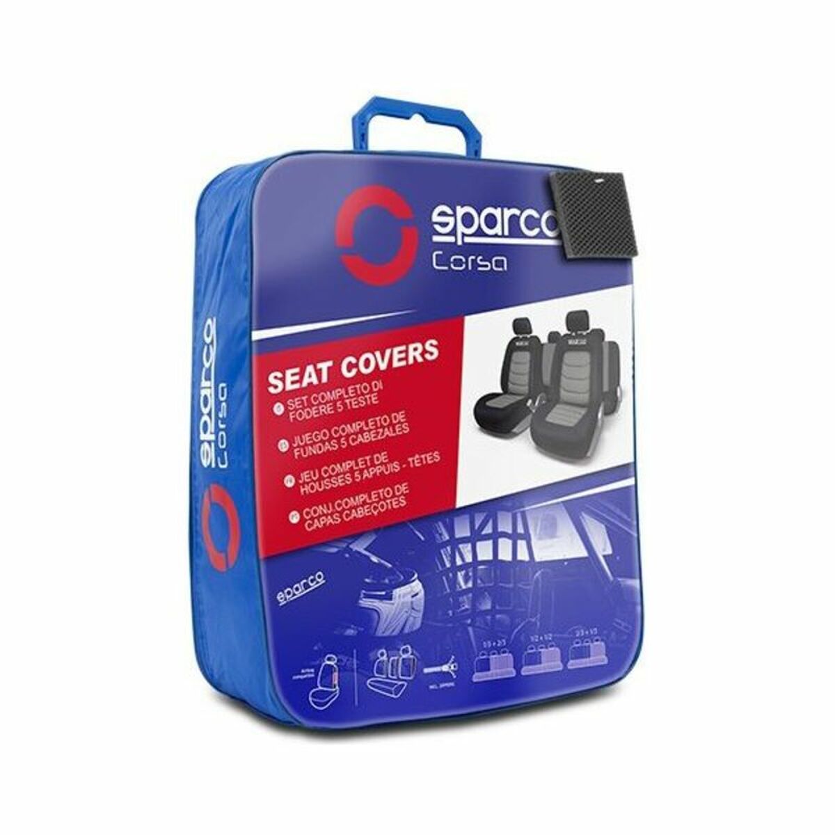 Σετ Καλύψεων Καθισμάτων Sparco S-Line Καθολικό (11 pcs)