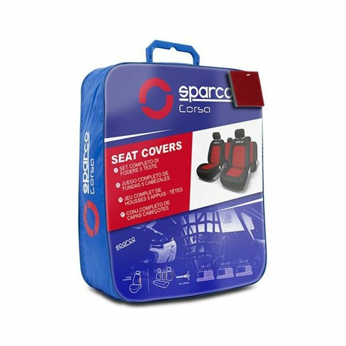 Σετ Καλύψεων Καθισμάτων Sparco S-Line Καθολικό (11 pcs)