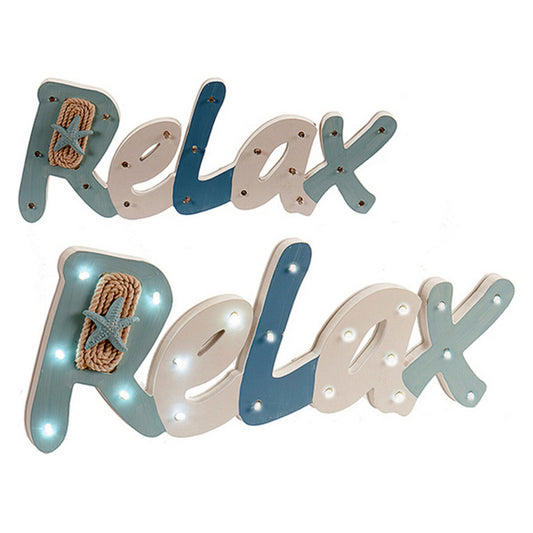 Ξύλινη Πινακίδα Gift Decor Φώτα LED