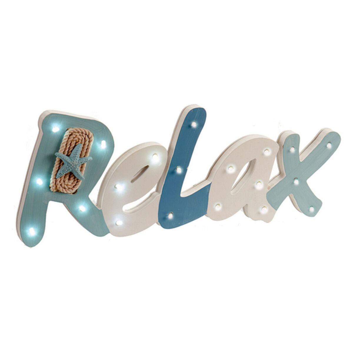 Ξύλινη Πινακίδα Gift Decor Φώτα LED