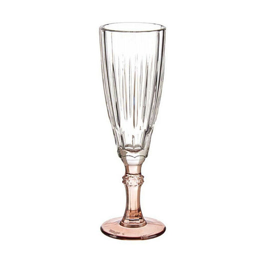Ποτήρι για σαμπάνια Vivalto Exotic Καφέ Κρυστάλλινο 170 ml