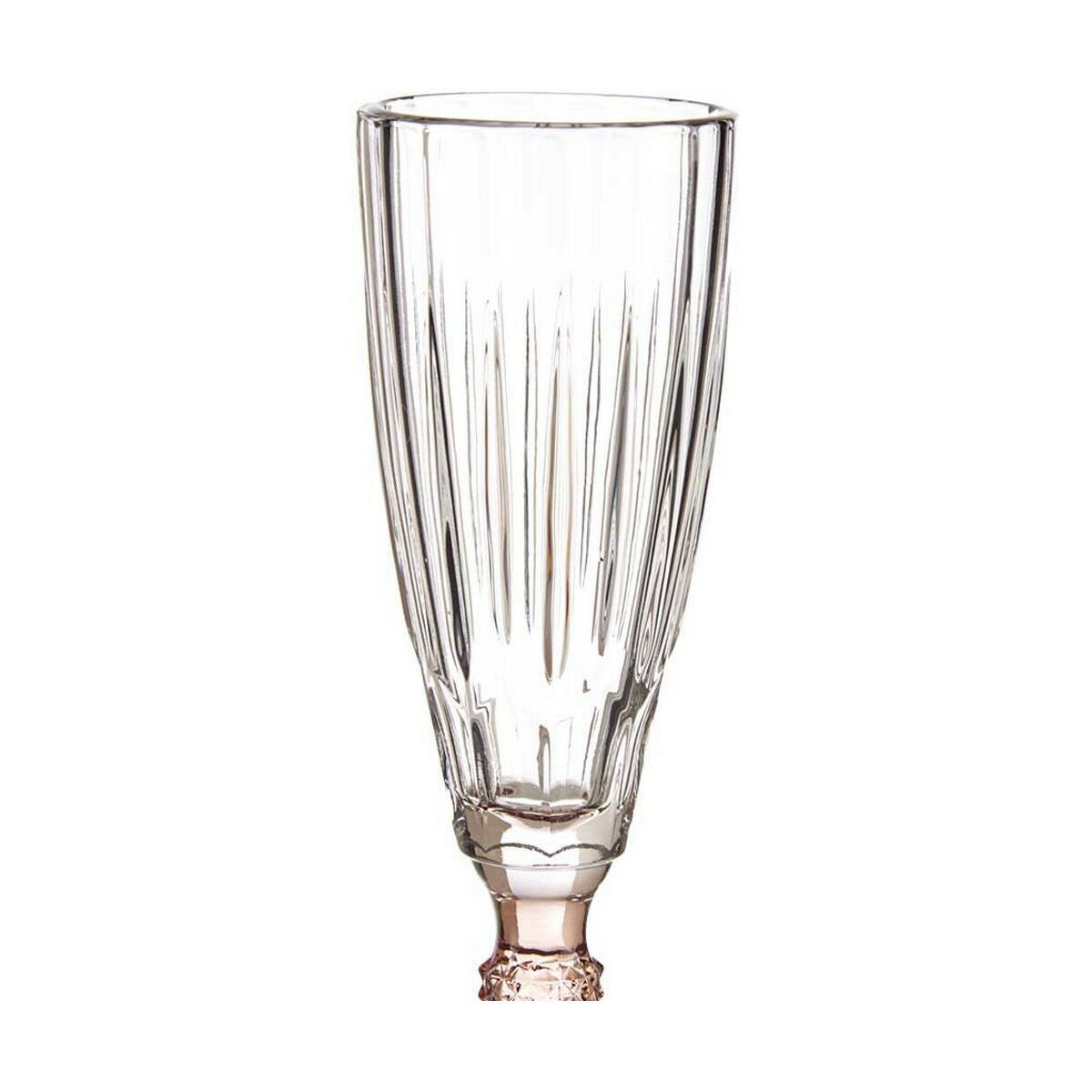 Ποτήρι για σαμπάνια Vivalto Exotic Καφέ Κρυστάλλινο 170 ml