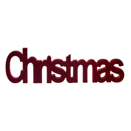 Διακοσμητική Φιγούρα Krist+ Christmas Κόκκινο 11 x 2,5 x 36,5 cm