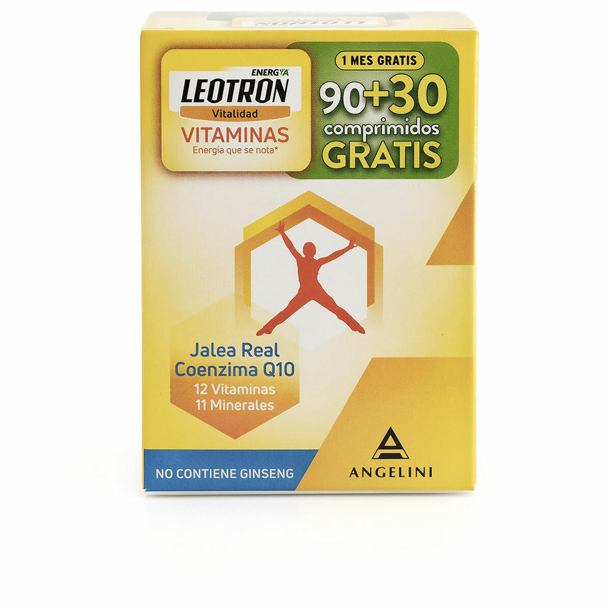 Συμπλήρωμα Διατροφής Leotron Leotron Vitaminas Συνένζυμο Q-10 Βασιλικός πολτός 120 Μονάδες