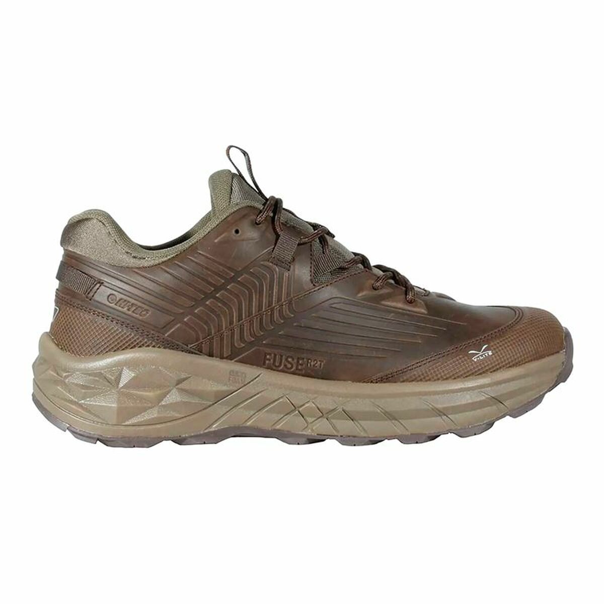 Παπούτσια trail για άνδρες (τρέξιμο στο βουνό) Hi-Tec Geo Fuse Trek Καφέ Ανοιχτό καφέ
