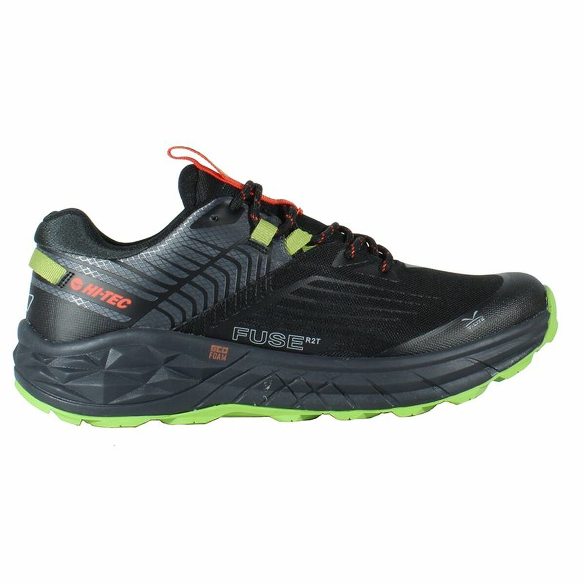 Ανδρικά Παπούτσια για Περπάτημα Hi-Tec Fuse Trail Low Μαύρο