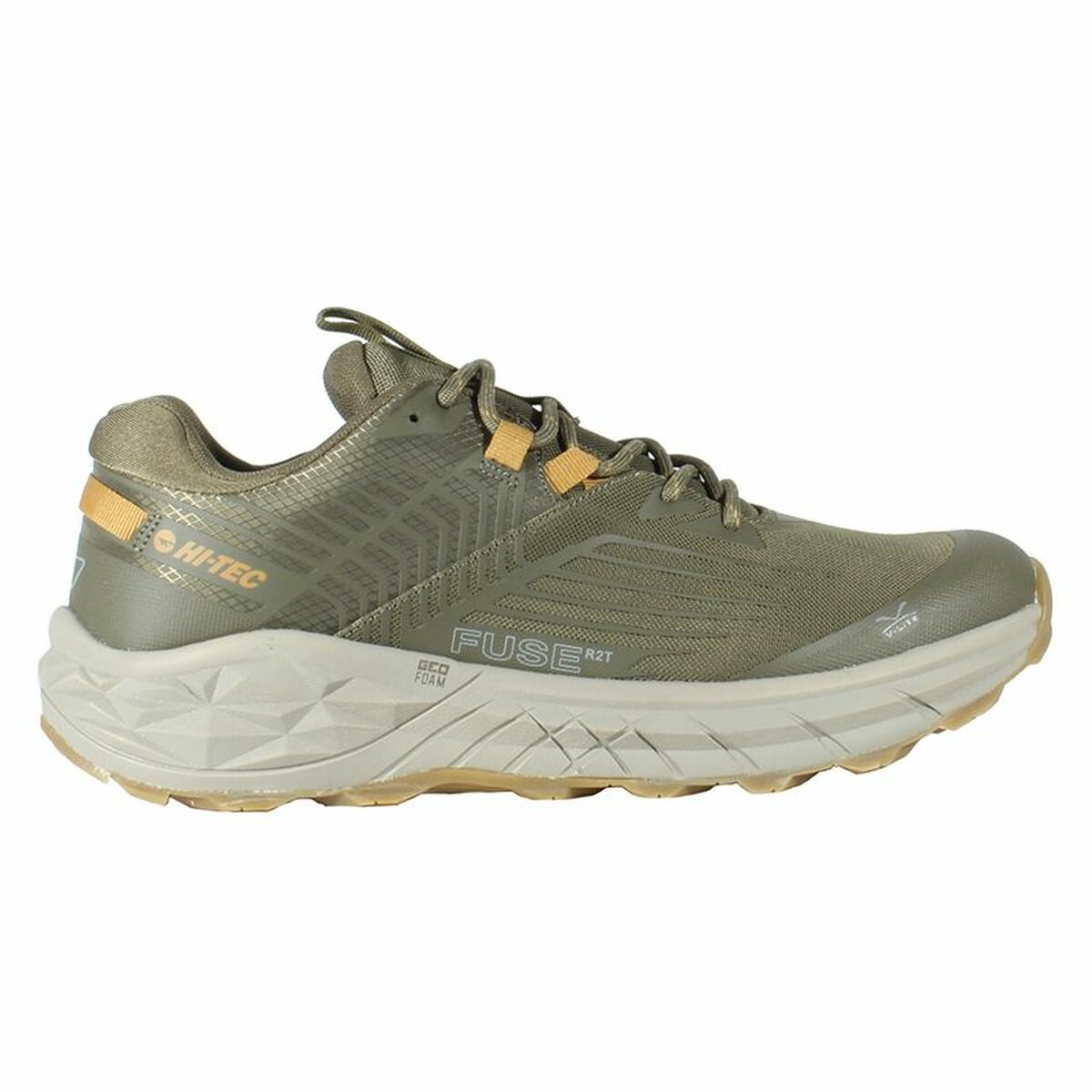 Ανδρικά Παπούτσια για Περπάτημα Hi-Tec Fuse Trail Low Ελαιόλαδο