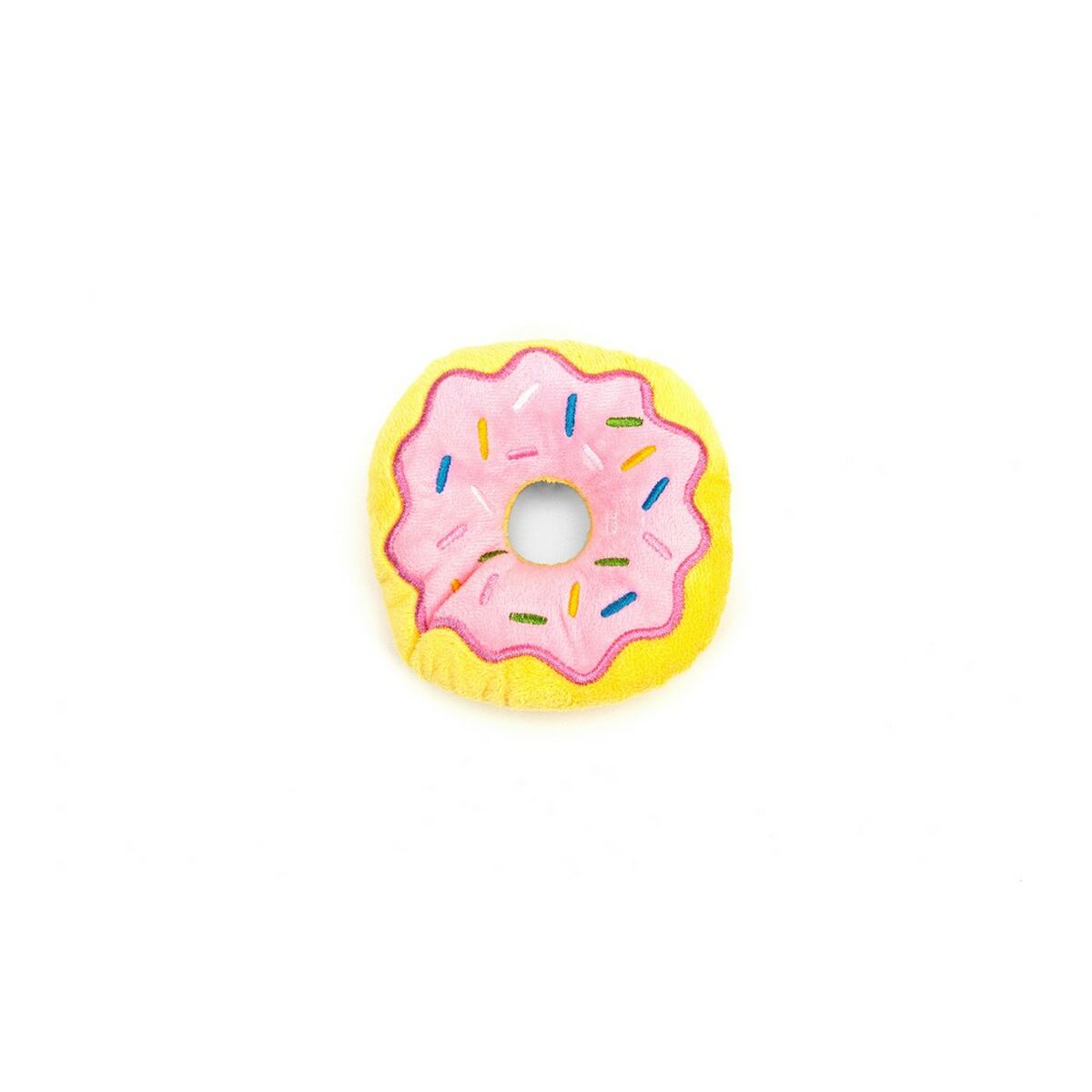 Βελούδινο Ζωάκι για Σκύλους Gloria Frosty 3 x 5 x 14 cm Donut Ροζ