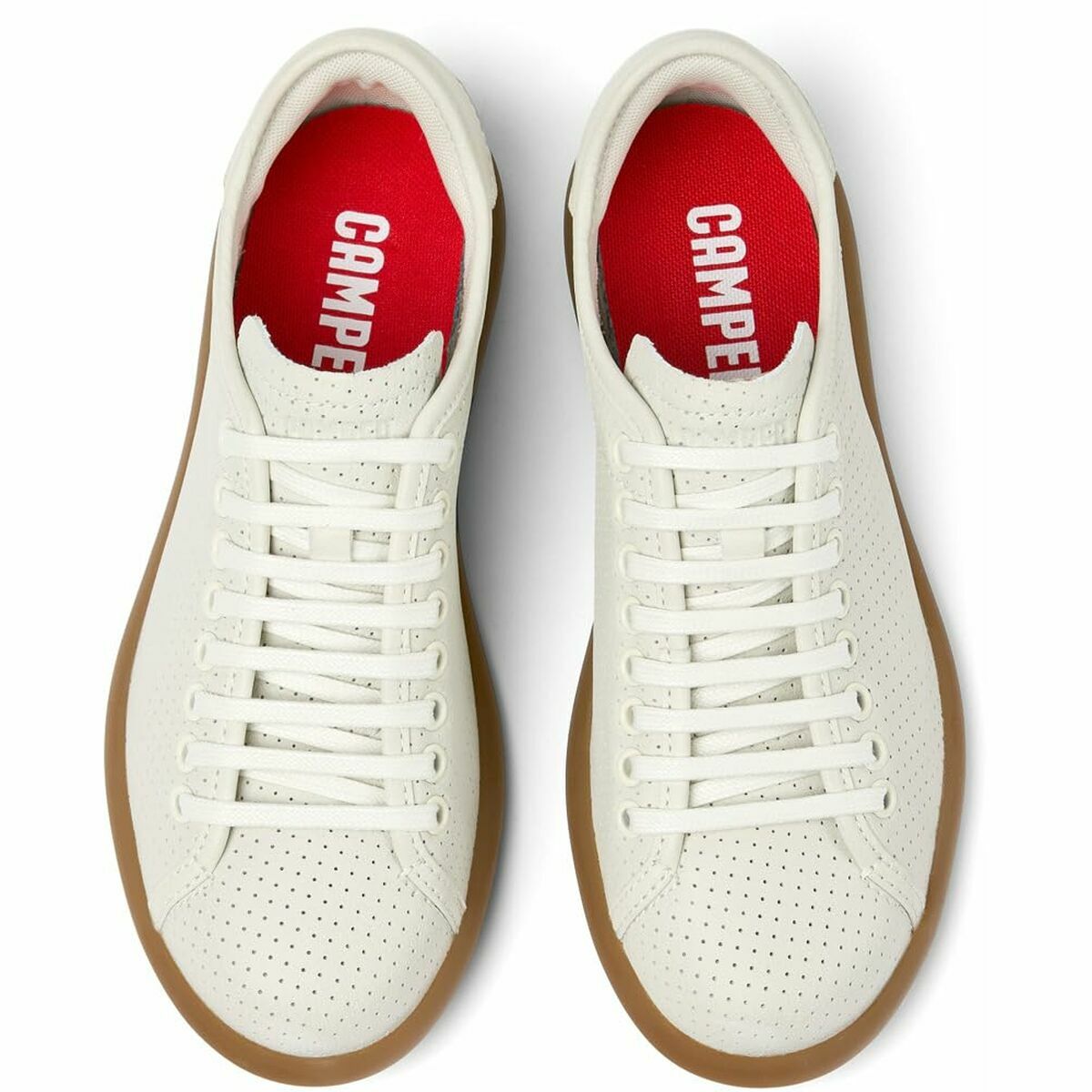 Ανδρικά Casual Παπούτσια Camper Ozette Perforated Houston/Psoller Λευκό