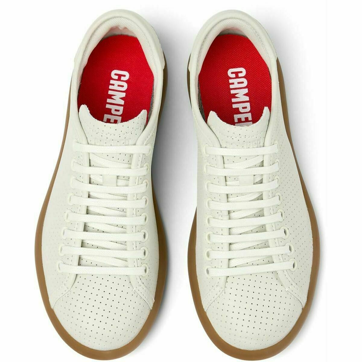 Ανδρικά Casual Παπούτσια Camper Ozette Perforated Houston/Psoller Λευκό