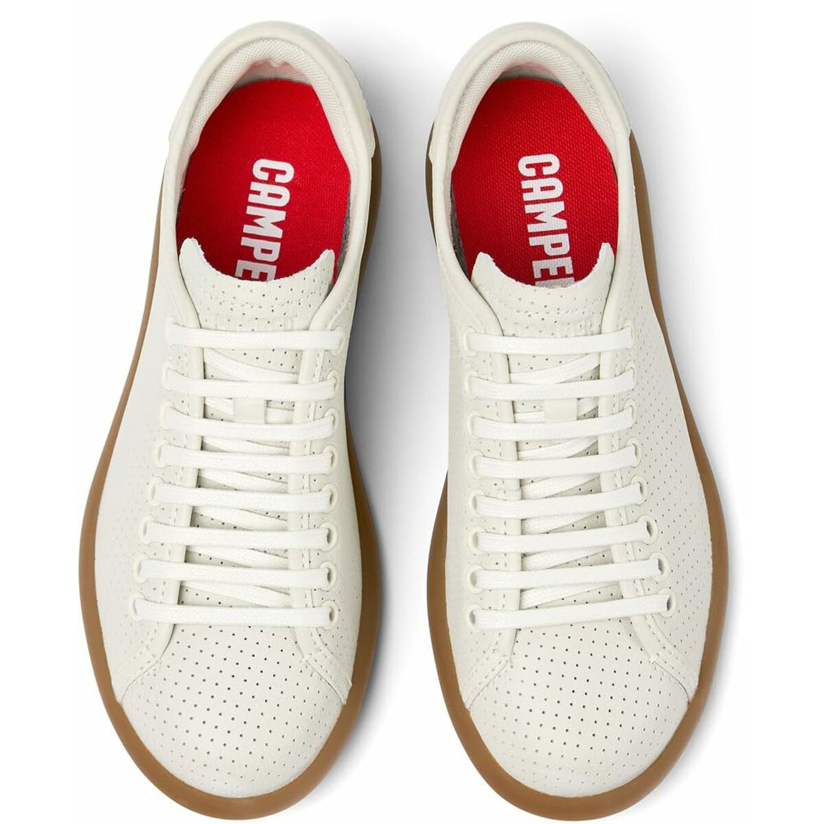 Ανδρικά Casual Παπούτσια Camper Ozette Perforated Houston/Psoller Λευκό