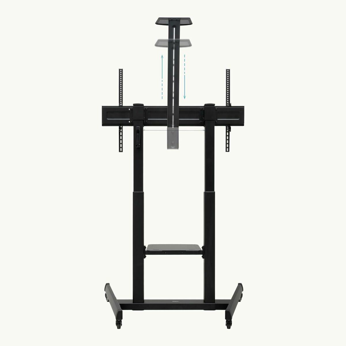 Βάση τηλεόρασης για το πάτωμα με ρόδες TooQ FS20406HM-B 60" 100" 120 kg 130 Kg (Ανακαινισμenα A)