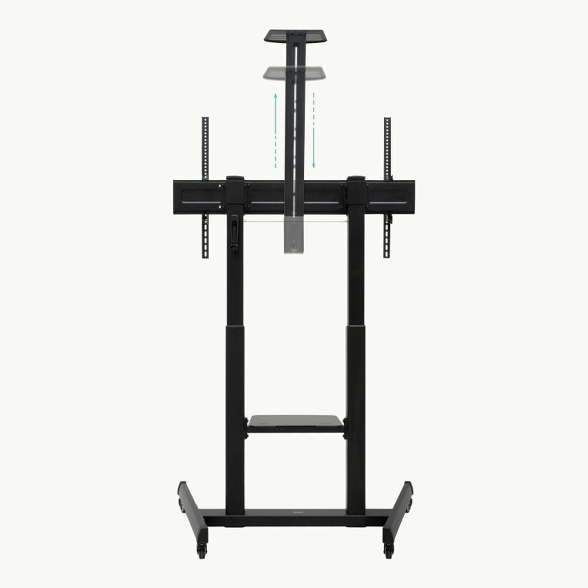 Βάση τηλεόρασης για το πάτωμα με ρόδες TooQ FS20406HM-B 60" 100" 120 kg 130 Kg (Ανακαινισμenα A)