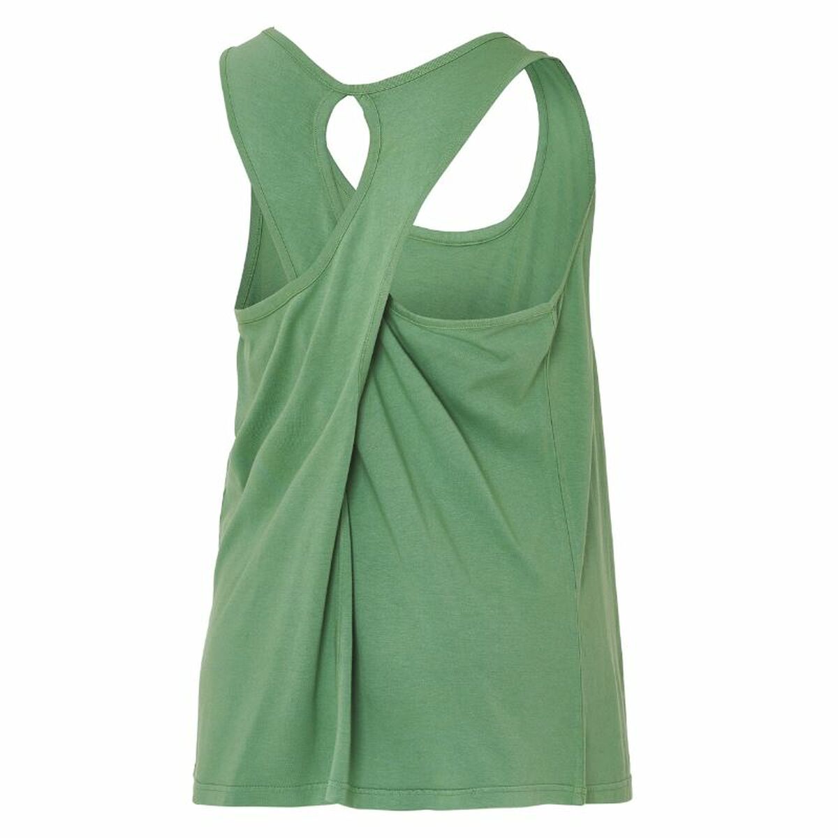 Αμάνικο Γυναικείο Μπλουζάκι Joluvi Bambu Tank Mujer Verde Πράσινο Σκούρο πράσινο