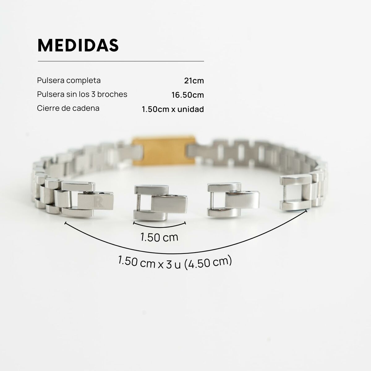 Ανδρικά Βραχιόλια Radiant RH000283 Ασημί