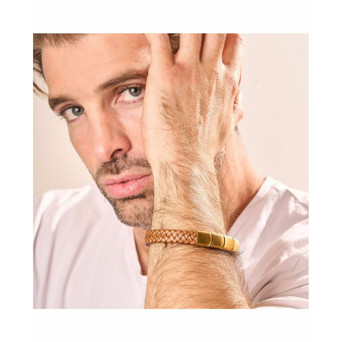 Ανδρικά Βραχιόλια Radiant RH000292 Καφέ