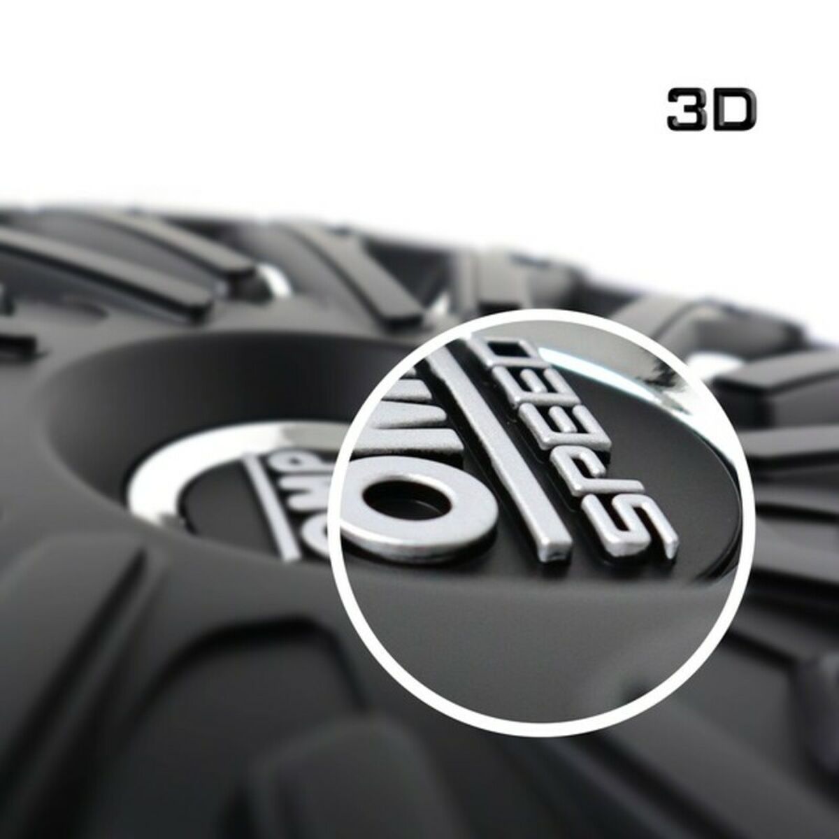 Τάσια OMP Stinger Speed Μαύρο Ασημί 13" (4 uds)