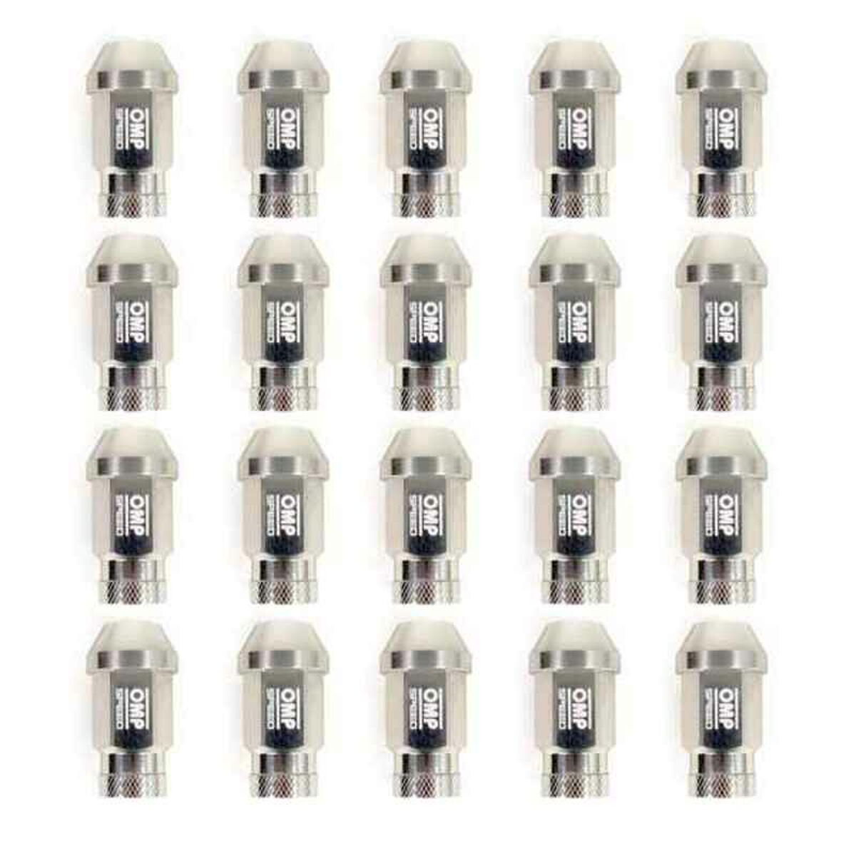 Set Παξιμάδια OMP OMPS09911202 40 mm M12 x 1,25 20 uds