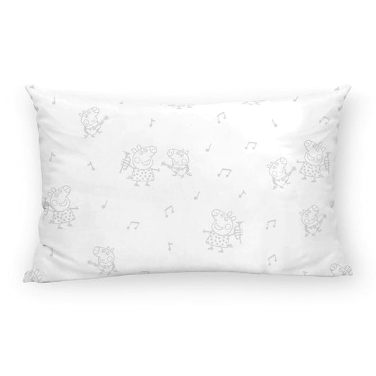 Θήκη μαξιλαριού Peppa Pig Γκρι Πολύχρωμο 30 x 50 cm 100% βαμβάκι