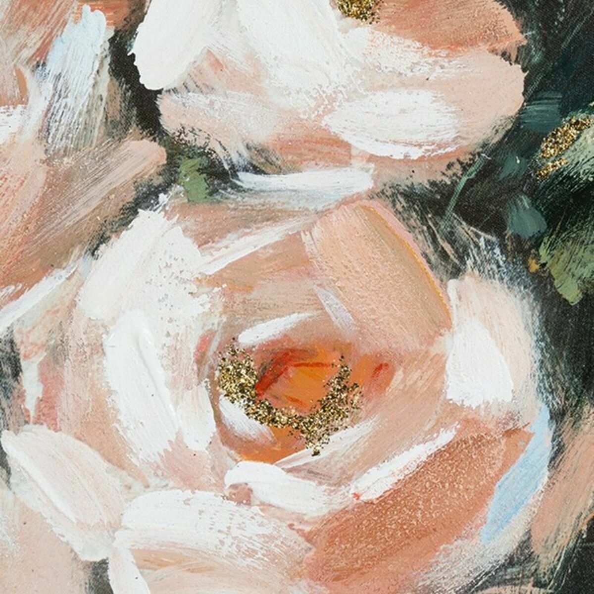 Ελαιογραφία Roses ξύλο πεύκου