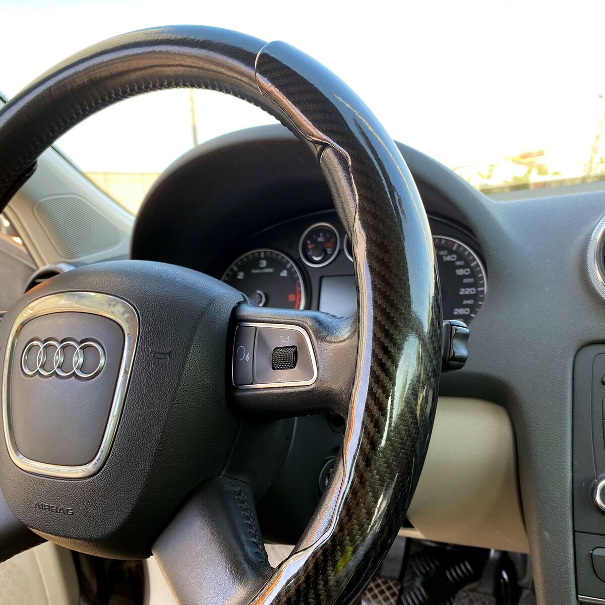Καλύμμα Τιμονιού OCC Motorsport OCCFV0001 Άνθρακας (2 pcs)