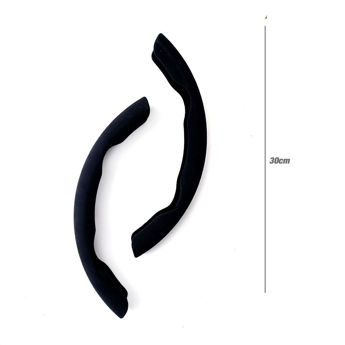 Καλύμμα Τιμονιού OCC Motorsport OCCFV0002 Μαύρο (2 pcs)