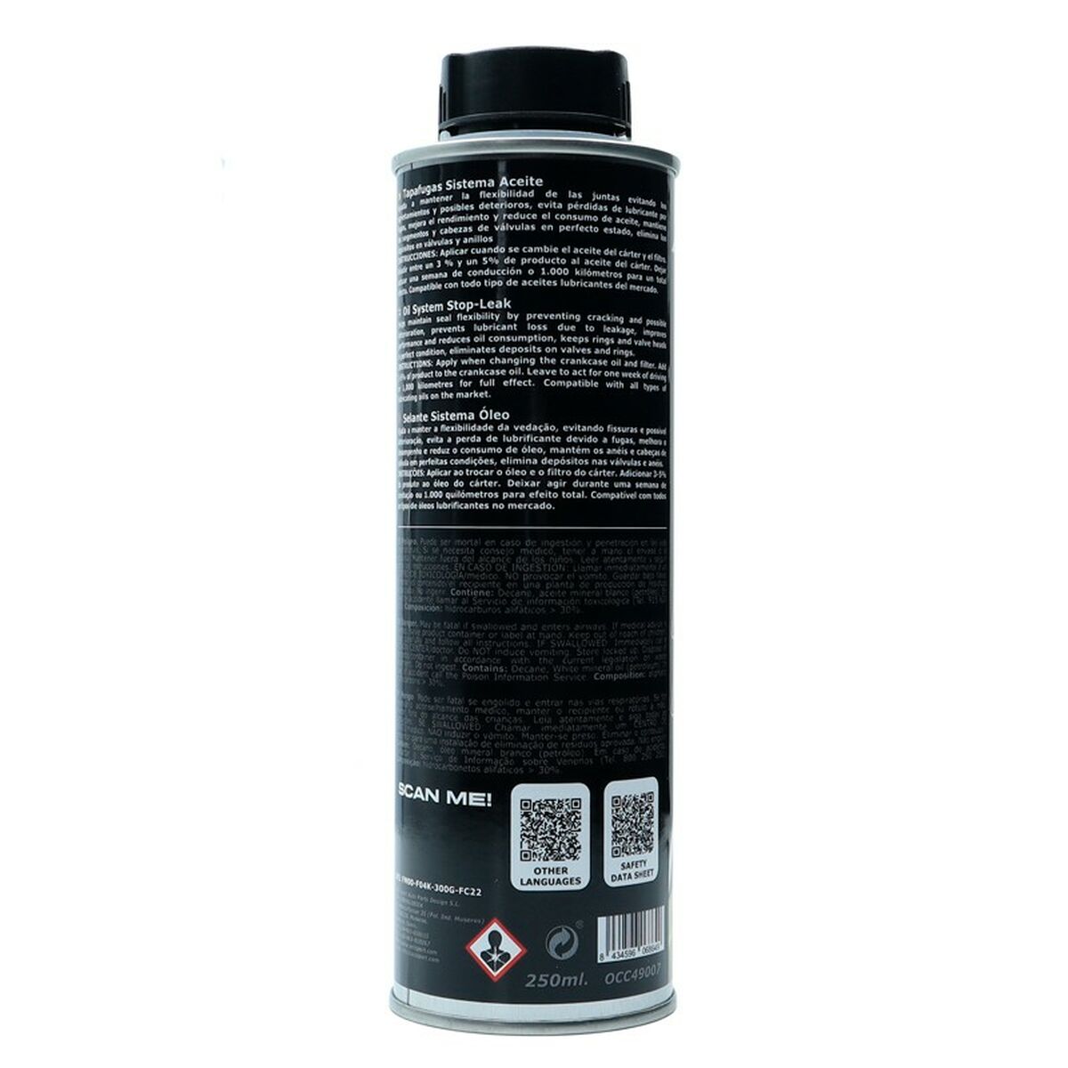 Πρόσθετο Λαδιού Κινητήρα OCC Motorsport OCC49007 250 ml