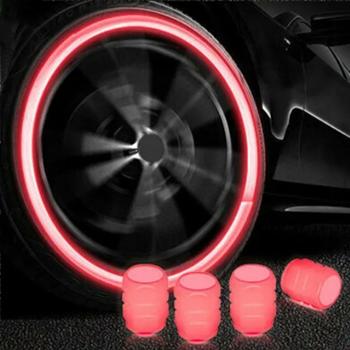 Σετ Βυσμάτων OCC Motorsport OCCLEV001 4 Μονάδες Λαμπτήρες φθορισμού Κόκκινο