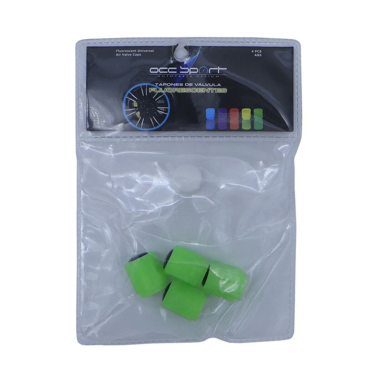 Σετ Βυσμάτων OCC Motorsport OCCLEV002 4 Μονάδες Λαμπτήρες φθορισμού Πράσινο