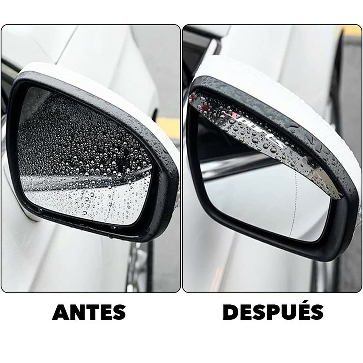 Προστατευτικό βροχής για πίσω καθρέπτη OCC Motorsport OCCDEC021 Διαφανές Καθολικό 2 Τεμάχια
