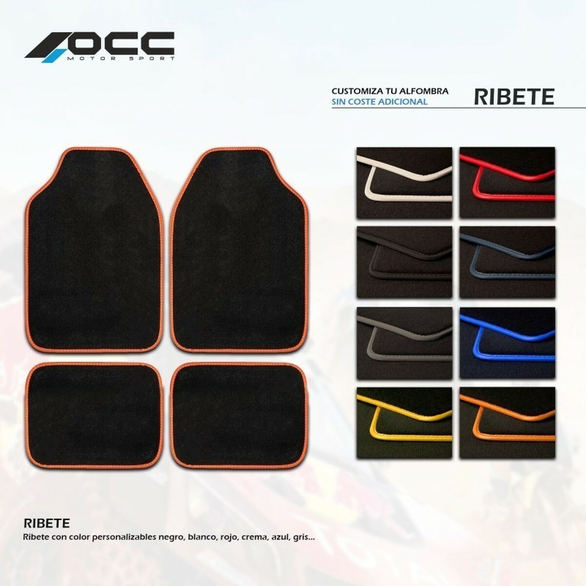 Σετ Χαλιών Αυτοκινήτου OCC Motorsport OCCST0016GD Seat Leon Mk3 3 Puertas
