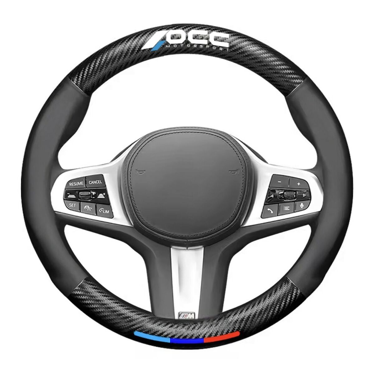 Καλύμμα Τιμονιού OCC Motorsport OCCFV0050 Μαύρο 38 cm